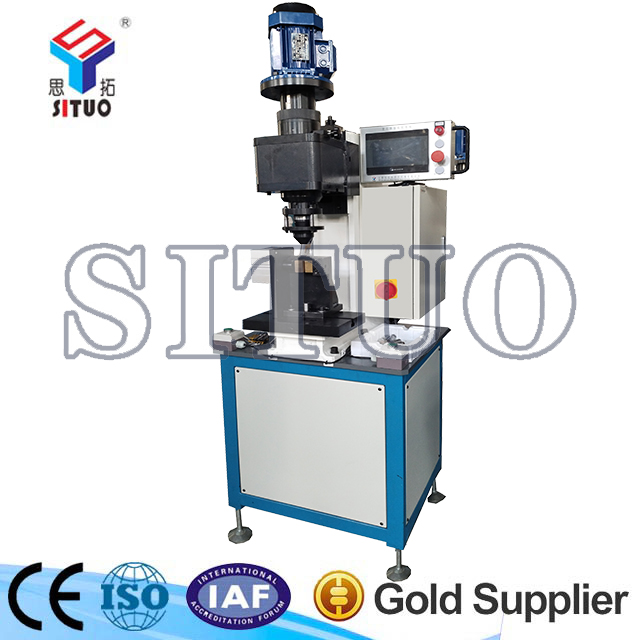 臺(tái)式液壓PLC旋鉚機(jī)-摩托車(chē)活塞用